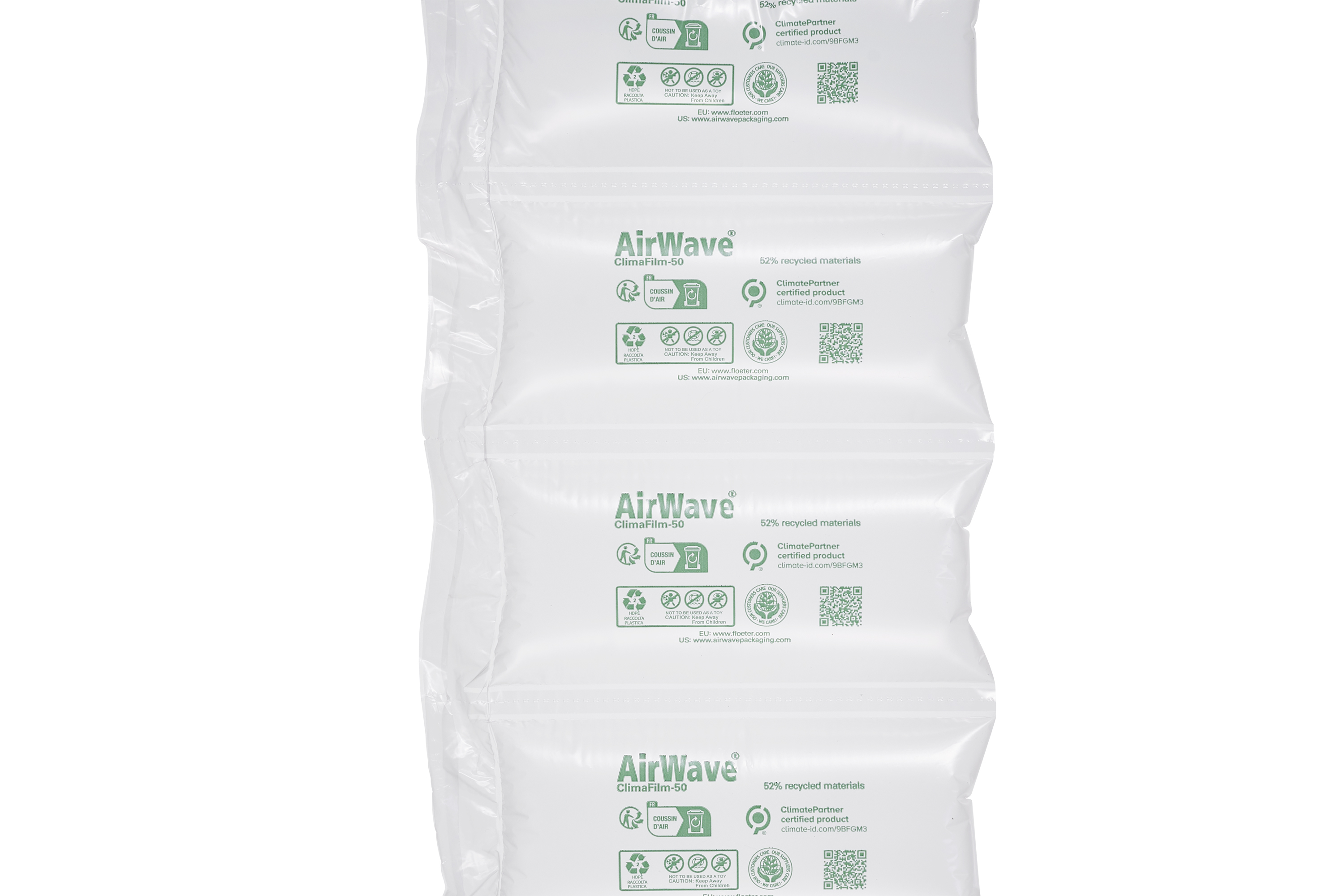 AirWave ClimaFilm Typ 7.1 Luftpolsterfolie - klimaneutral versenden