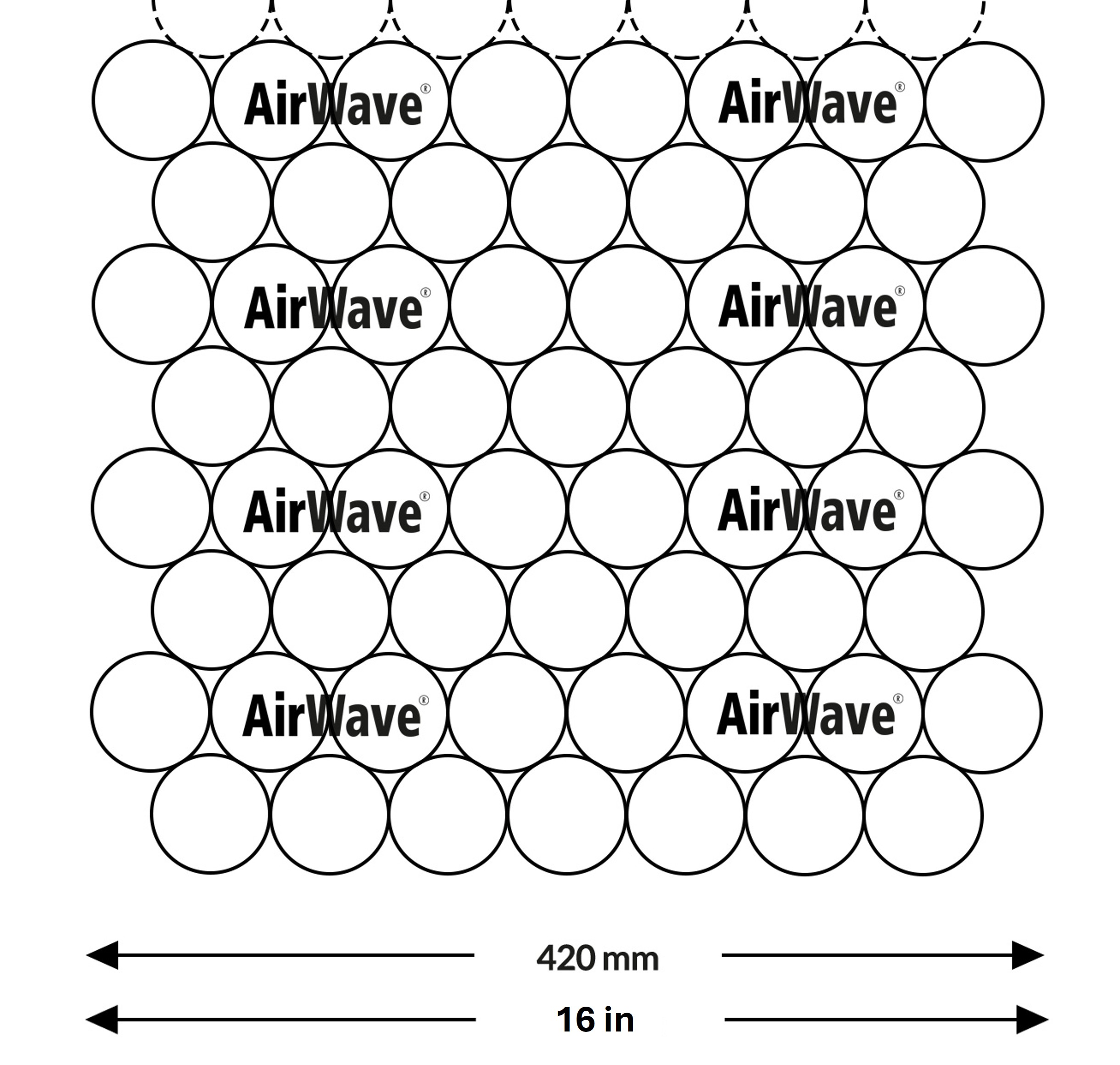 EcoWave-50 type 8.4 air cushion wrapper - climate certified