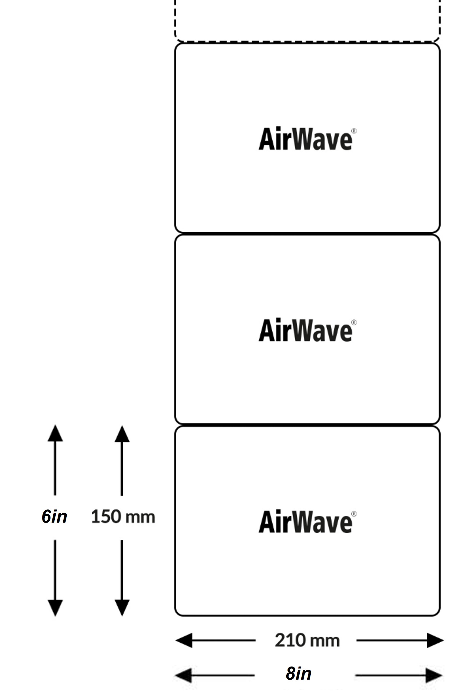 PolyWave Industrial Type 7.2 - air cushion chains